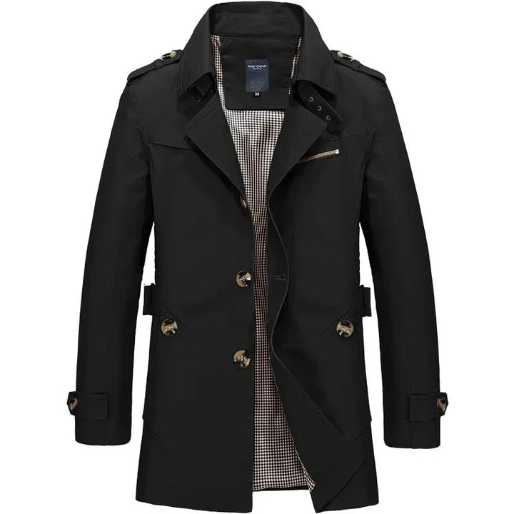 Klassisk Business Windbreaker til Herrer
