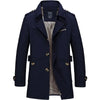 Klassisk Business Windbreaker til Herrer