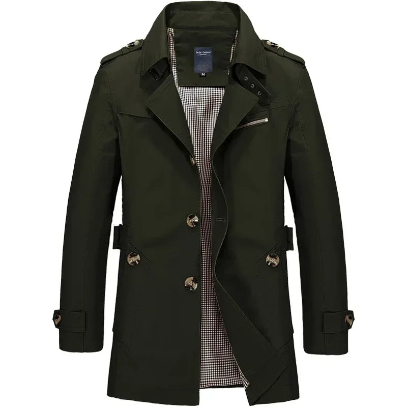 Klassisk Business Windbreaker til Herrer