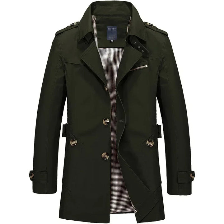 Klassisk Business Windbreaker til Herrer